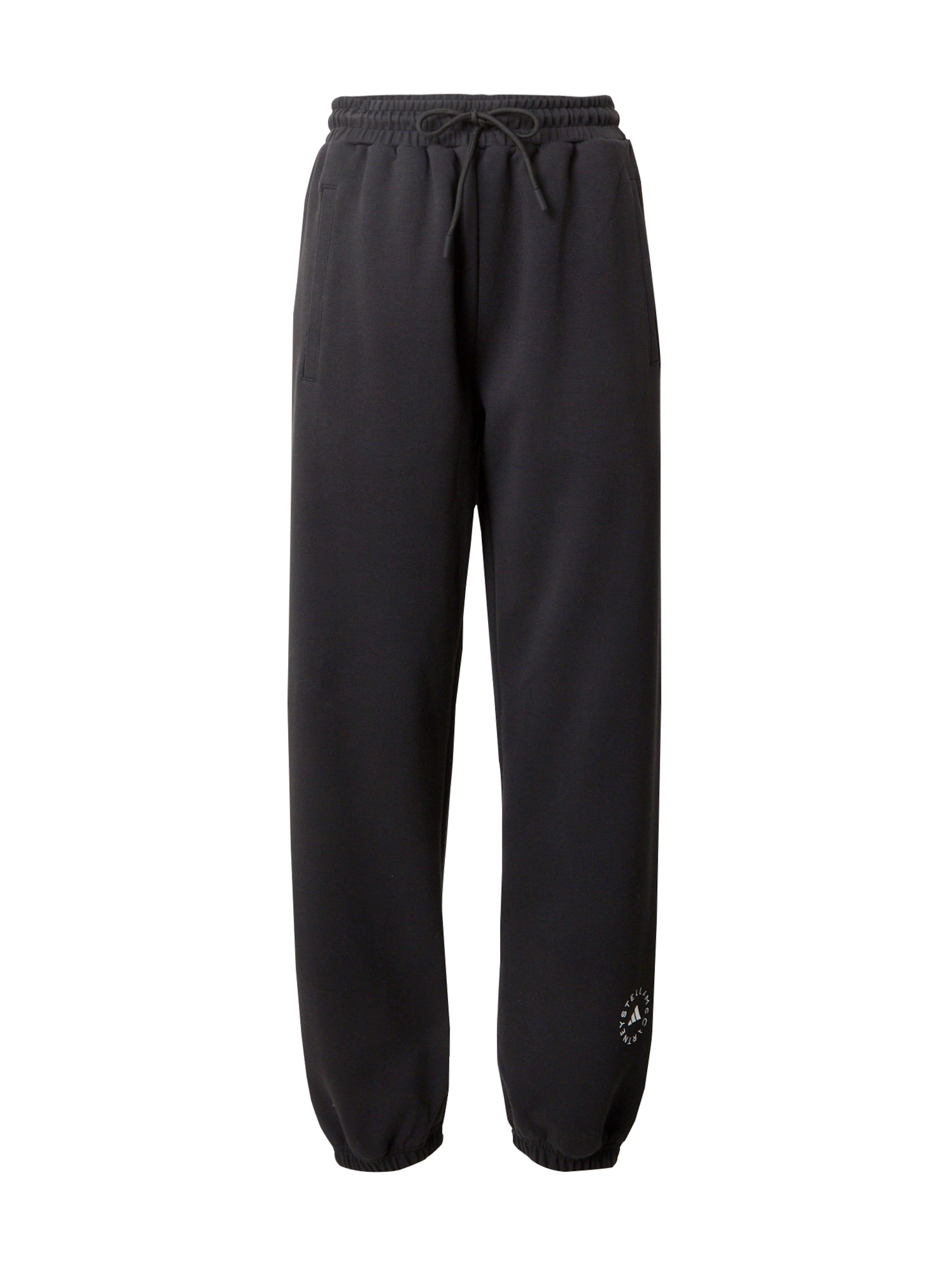 ADIDAS BY STELLA MCCARTNEY Pantalon de sport 'Loose Sweat' en noir, Vue avec produit