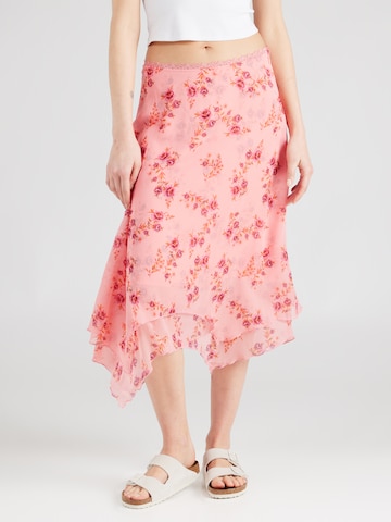 Gonna 'GARDEN PARTY' di Free People in rosa: frontale