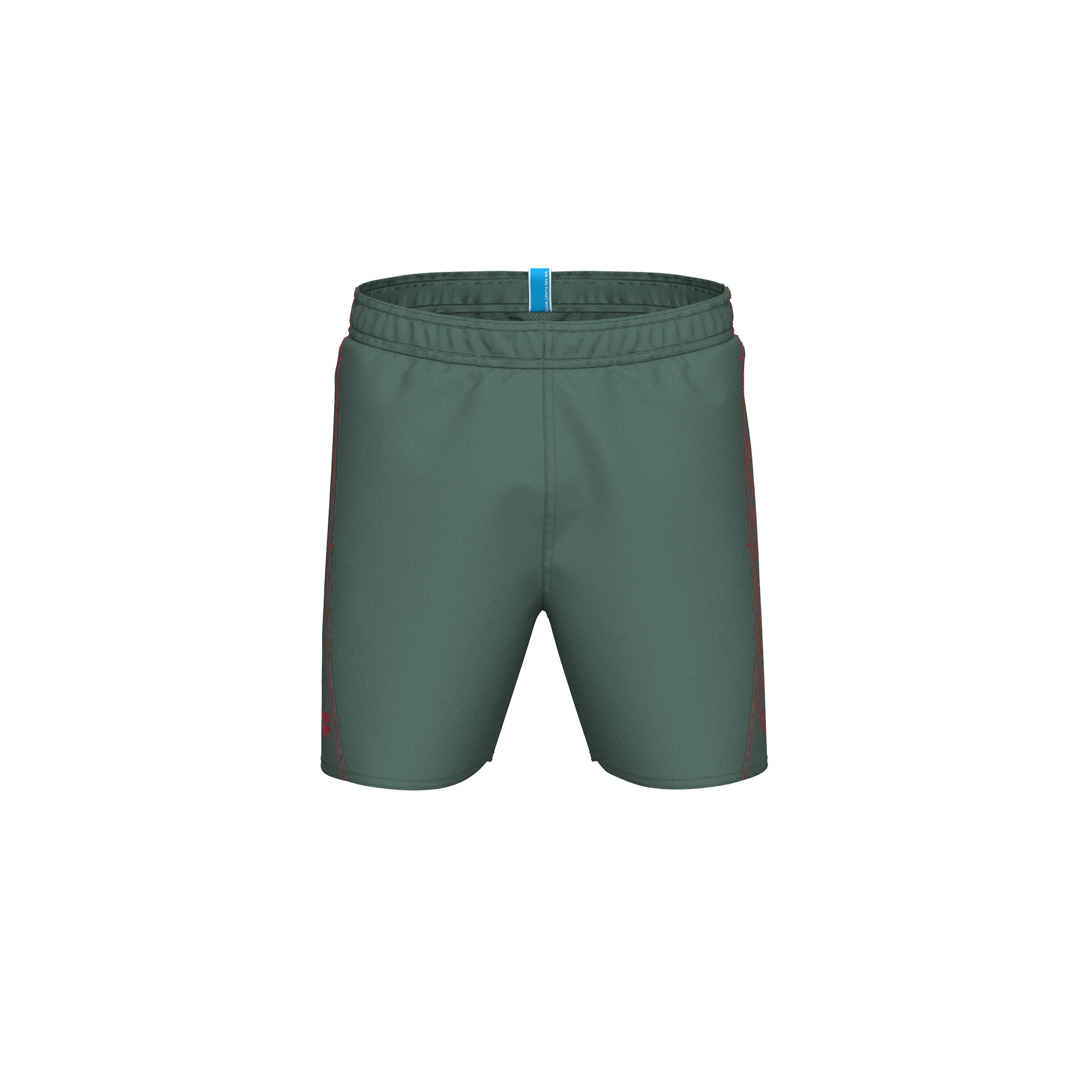 ARENA Badeshorts in Grün: Vorderseite