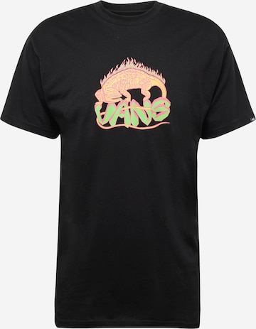 T-Shirt 'FIERY FRIEND' VANS en noir : devant