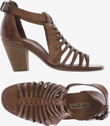 Paul Green Sandals & High-Heeled Sandals in 35,5 in Brown: front