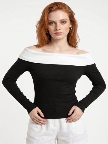 Alexa Dash Shirt in Black