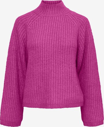 Pullover 'NELL' di Pieces Petite in rosa: frontale