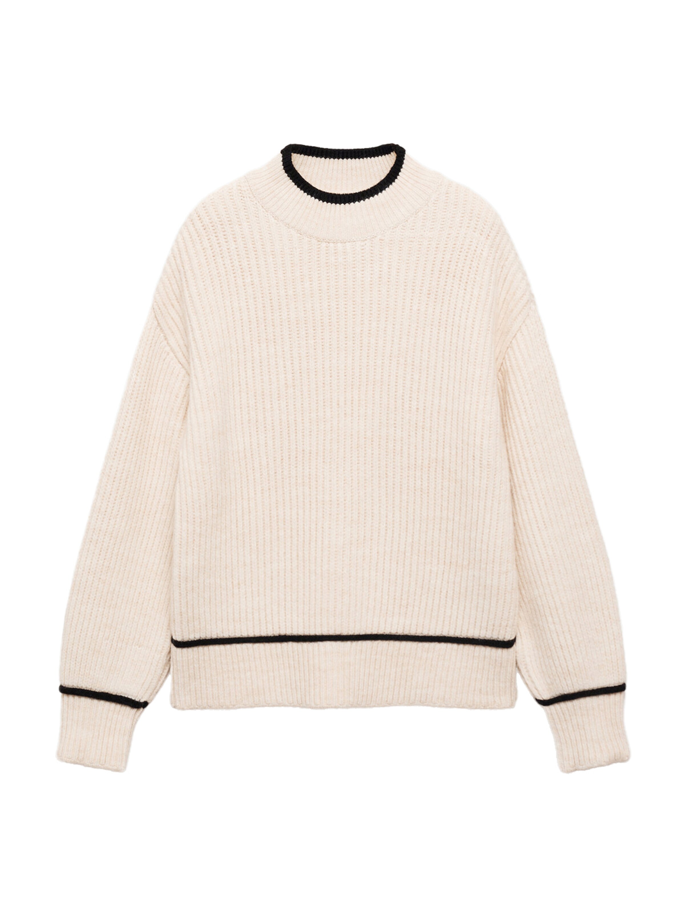 MANGO Neulepaita 'Plaza' värissä beige: etupuoli