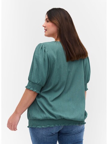 Zizzi Blouse in Groen