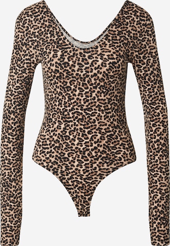 bēšs ONLY Bodijs-krekls 'ONLLIVE LOVE': no priekšpuses