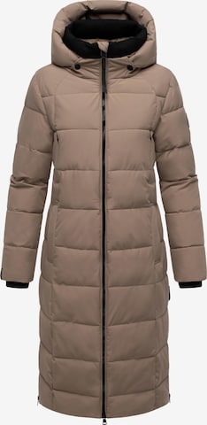 pilka MARIKOO Žieminis paltas 'Lanitaa XVI': priekis