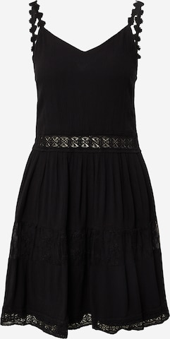 Robe d’été 'Karmen Anne' ONLY en noir : devant