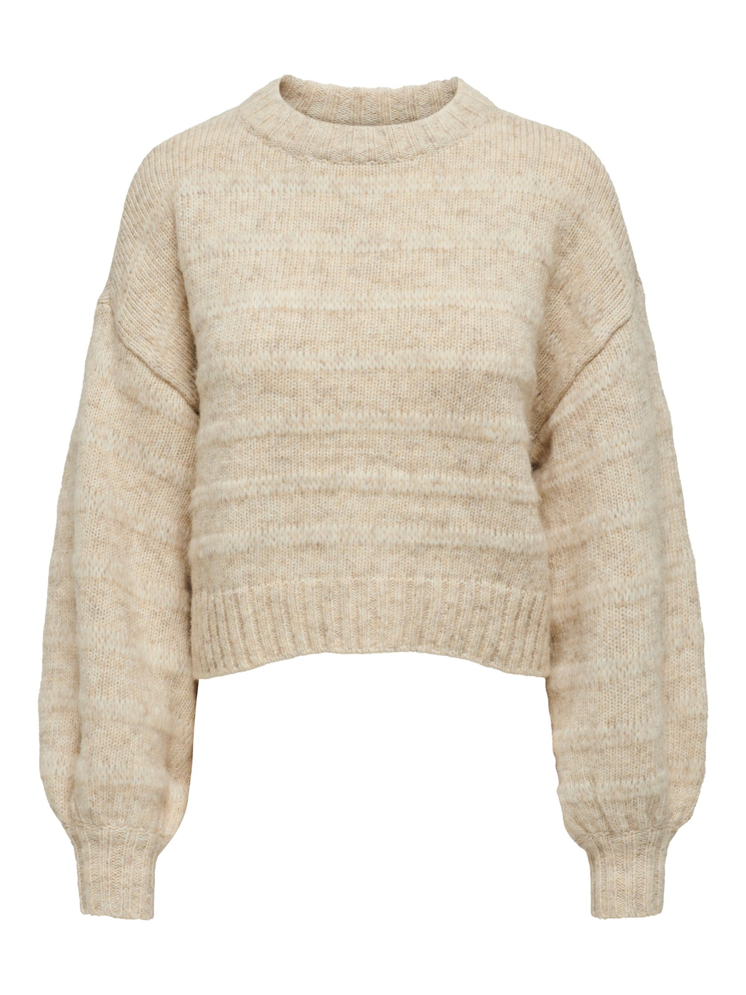 ONLY Πουλόβερ 'Celina' σε μπεζ: μπροστά