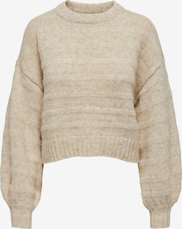 Pull-over 'Celina' ONLY en beige : devant