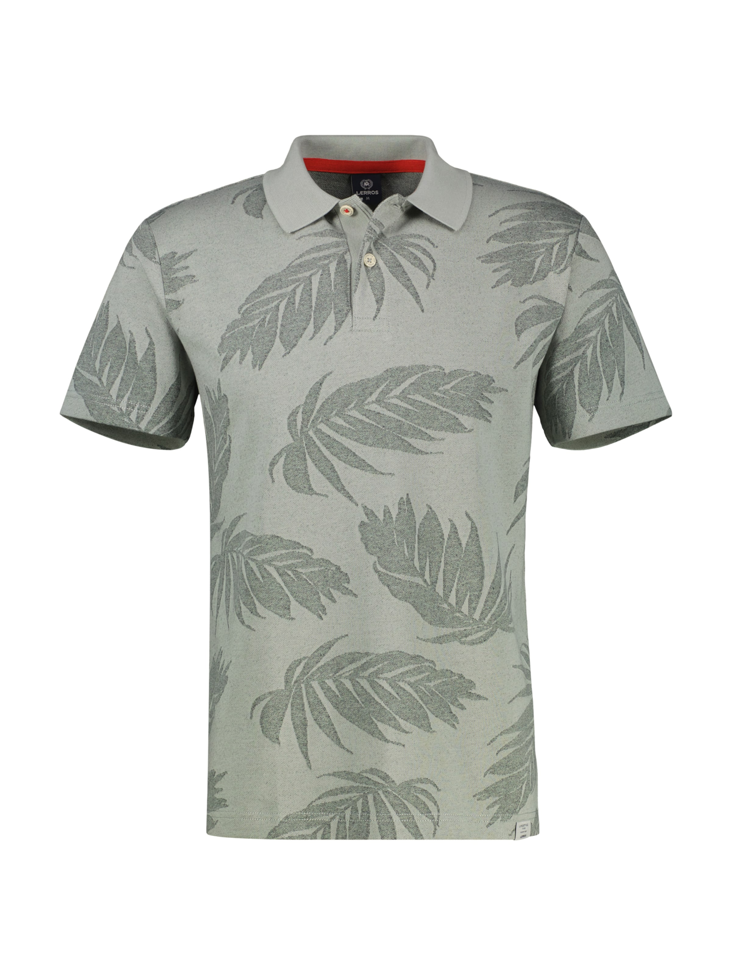 LERROS Shirt in Groen: voorkant