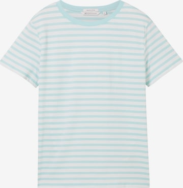 T-shirt TOM TAILOR DENIM en blanc : devant