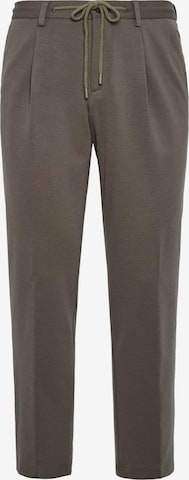 Pantalon à pince Boggi Milano en gris : devant