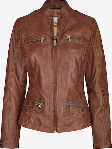 7ELEVEN Between-Season Jacket 'Trina' in Brown: front