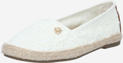 TOM TAILOR Espadrillo värissä kerma / valkoinen, Tuotenäkymä