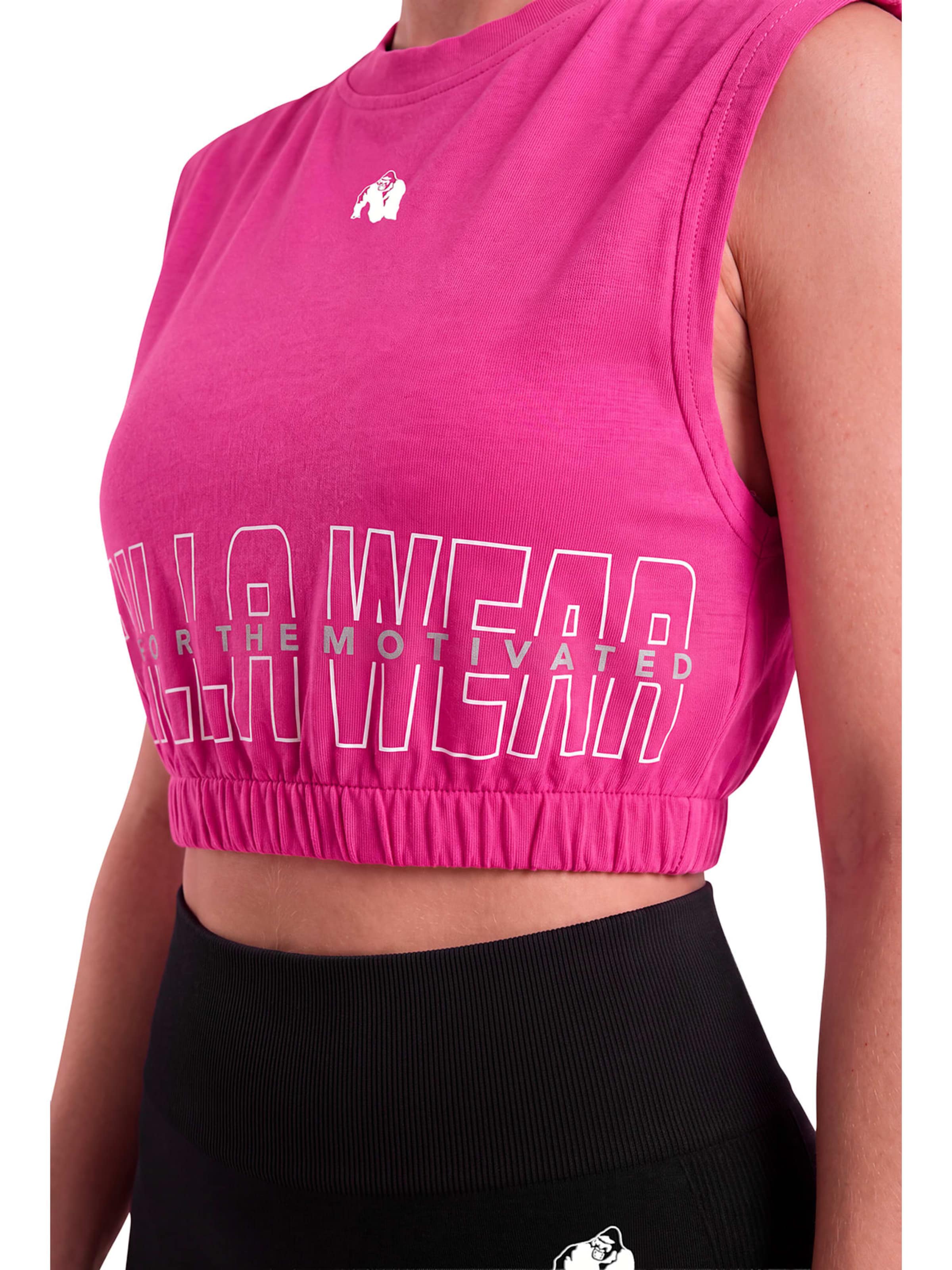 Gorilla Wear Sports top in Pink