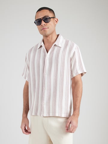 Comfort fit Camicia 'JORNANTUCKET' di JACK & JONES in rosso: frontale