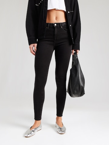 ONLY Skinny Jeansy 'Power' w kolorze czarny: przód