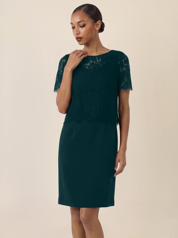 APART Sheath Dress in Green: front