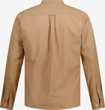 JP1880 Regular fit Button Up Shirt in Beige