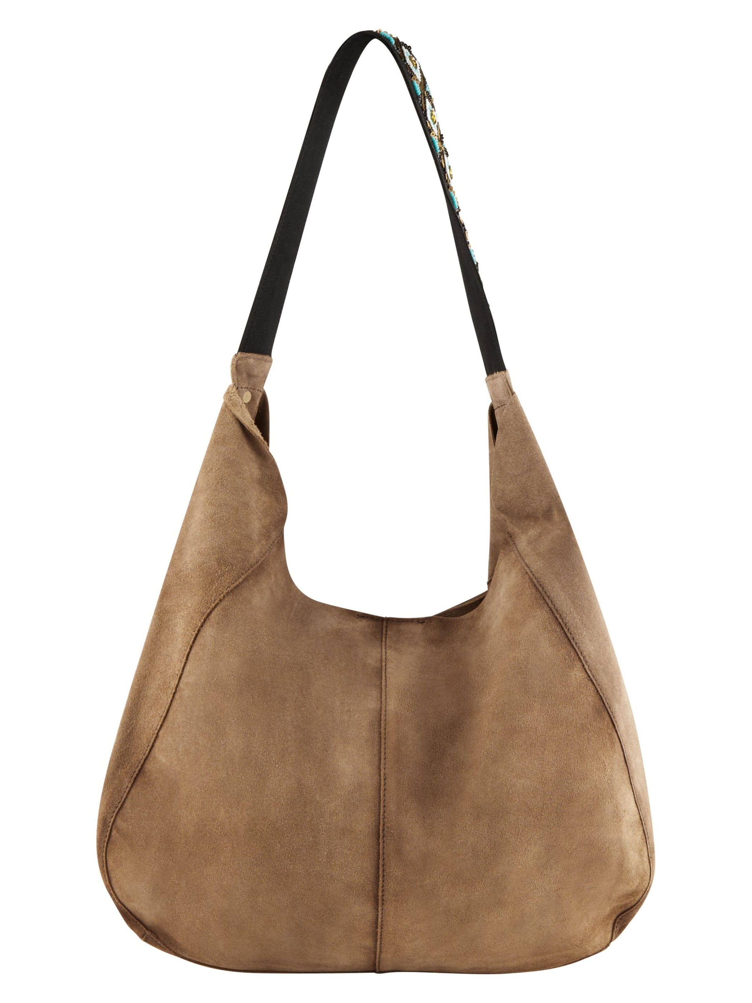 Curuba Schultertasche 'LESLEY' in Braun: Vorderseite