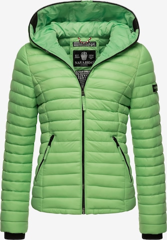 NAVAHOO Between-Season Jacket 'Kimuk' in Green: front