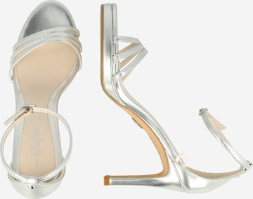 BUFFALO Strap sandal 'Melissa 2' in Silver