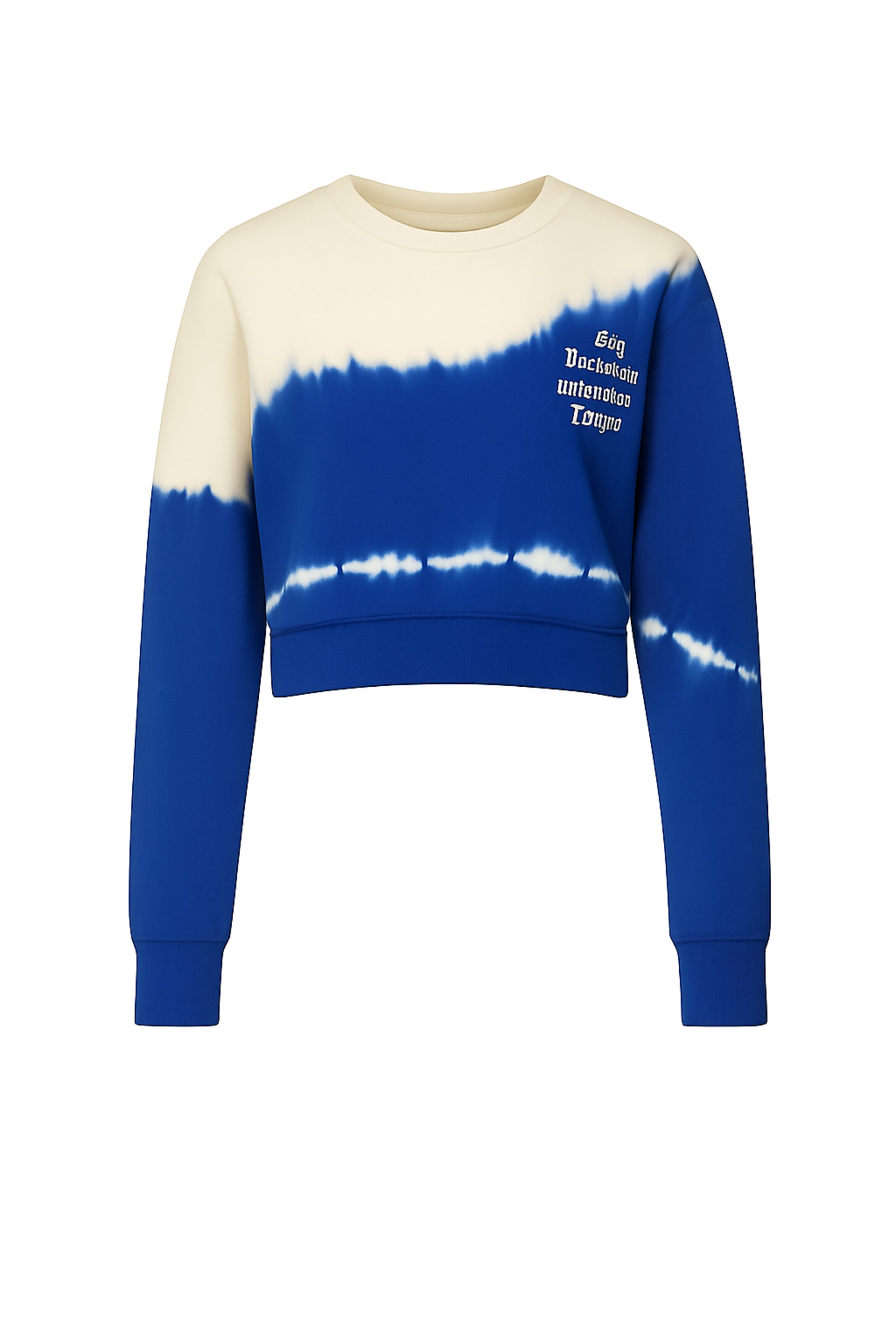Sweat-shirt Alexa Dash en bleu : devant