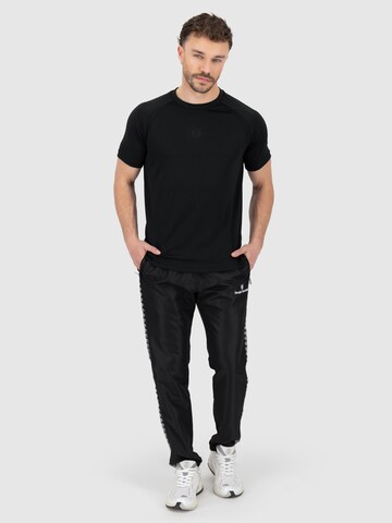 Sergio Tacchini Performance shirt 'Rispecchio' in Black
