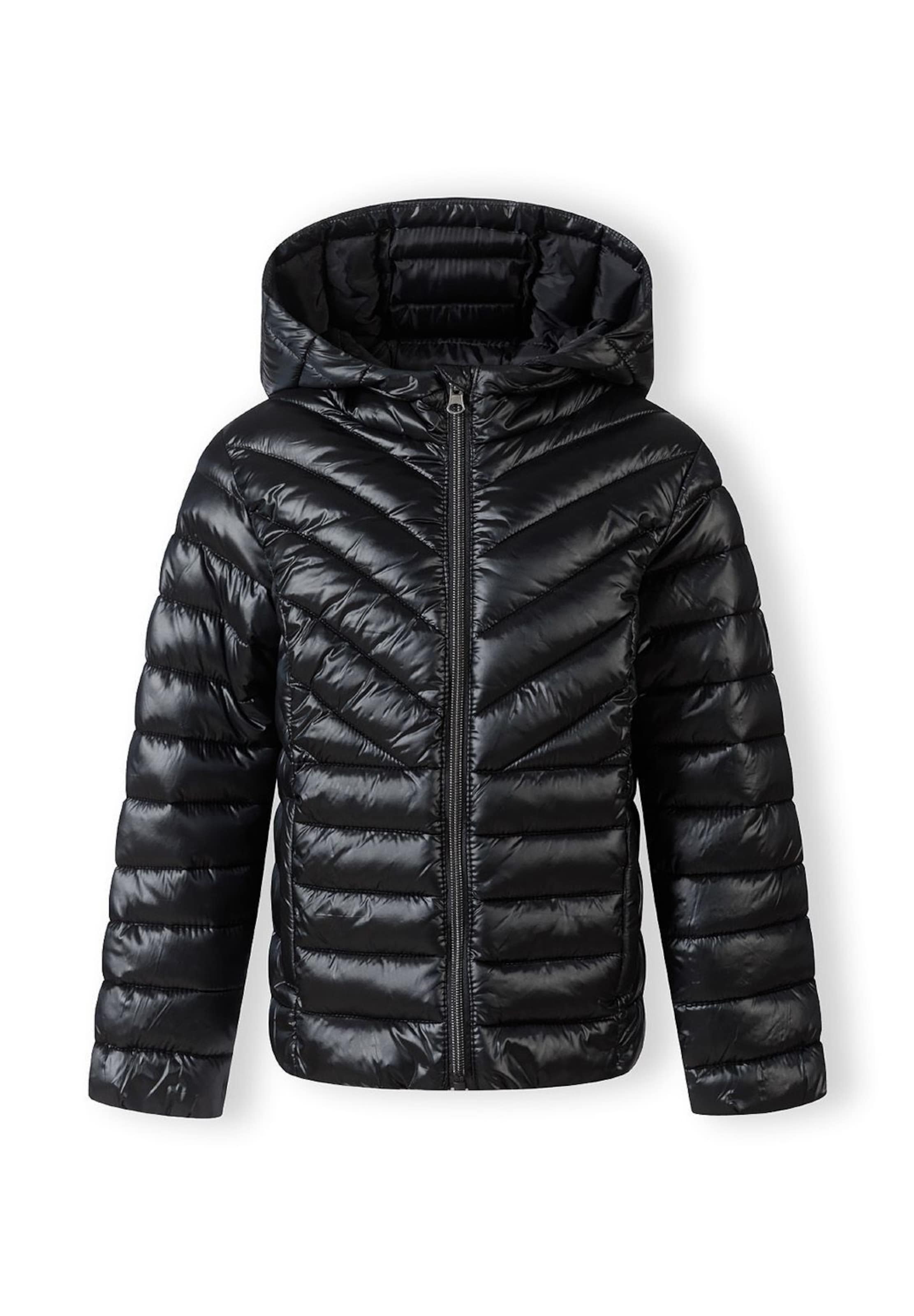 MINOTI Kurtka zimowa w kolorze czarny: przód