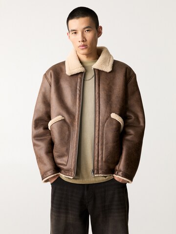 Giacca invernale di Pull&Bear in marrone: frontale