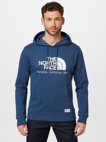 Bluză de molton de la THE NORTH FACE pe albastru: față