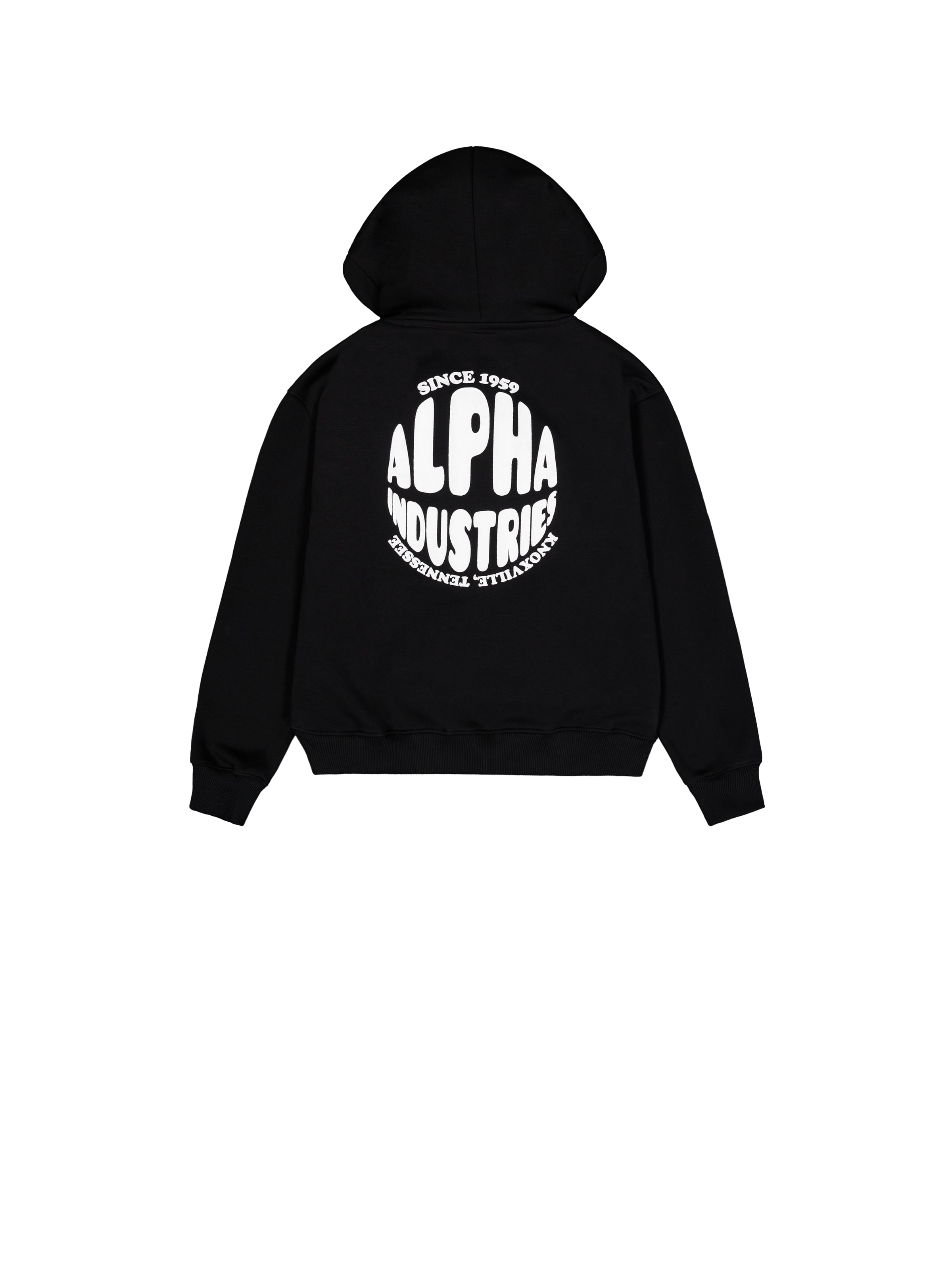 ALPHA INDUSTRIES Sweatshirt 'Logo BP' in Black