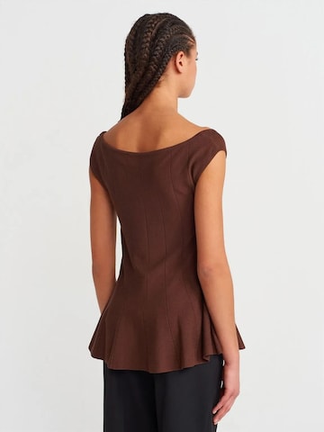 Dilvin Blouse 'Blusen' in Bruin