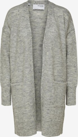 SELECTED FEMME Strickjacke 'Lulu' in Grau: predná strana