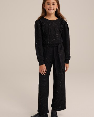 WE Fashion Overall in Black