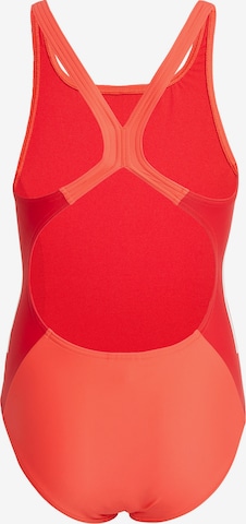 Maillot de bain de sport ADIDAS PERFORMANCE en rouge