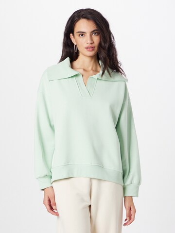 Oasis Sweatshirt in Groen: voorkant