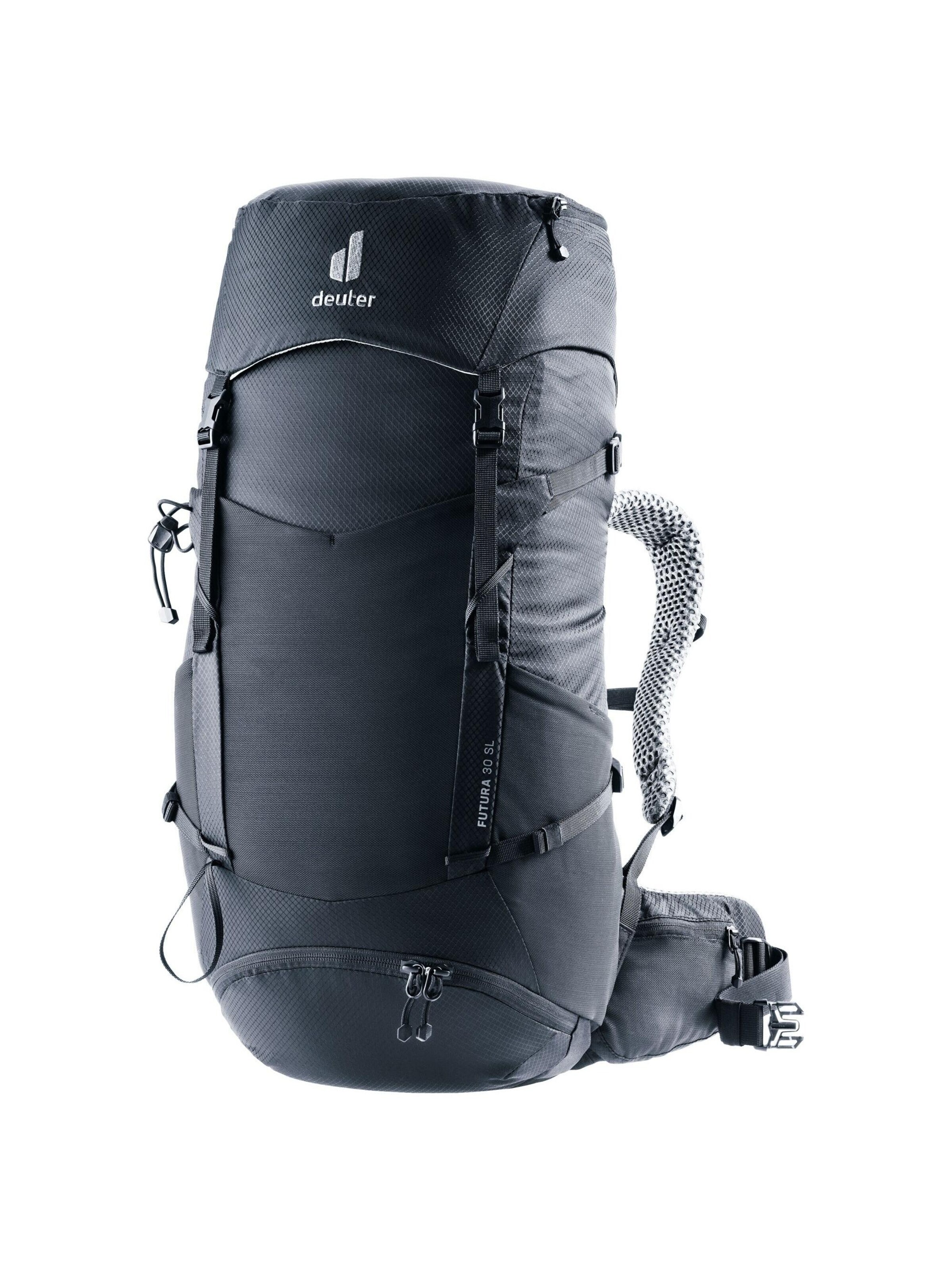 DEUTER Sportrucksack 'Futura'‌‌‌‌‌‌‌ in Schwarz: Vorderseite