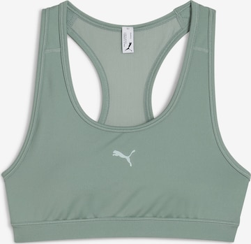 PUMA Sports bra '4KEEPS' in Green: front