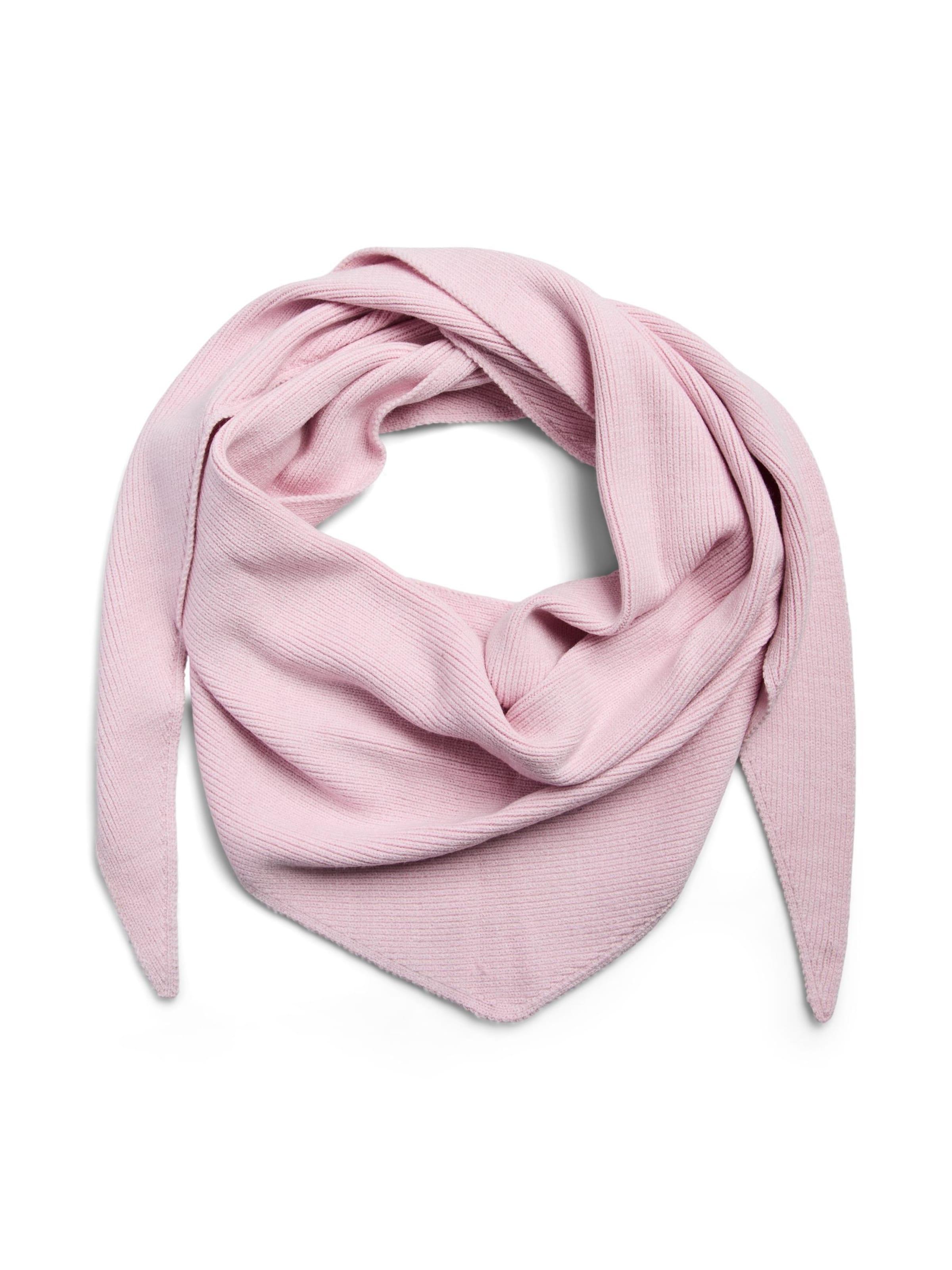 PIECES Sjal 'PCKomma' i pink: forside