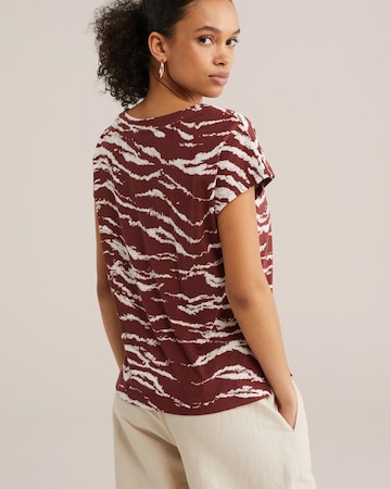 WE Fashion T-Shirt in Rot