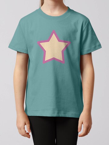 T-Shirt ' Stern ' watabout.kids en bleu : devant