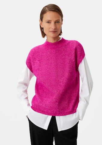 Pull-over COMMA en rose : devant