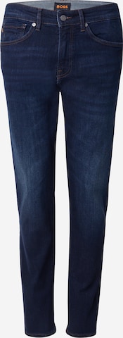 BOSS Regular Farkut 'ONYX' värissä sininen: etupuoli