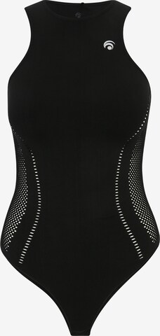 OCEANSAPART Bodysuit 'Brooke' in Black: front