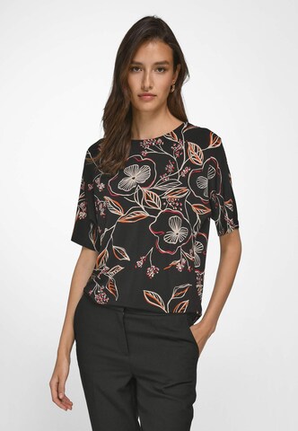 St. Emile Blouse in Zwart: voorkant