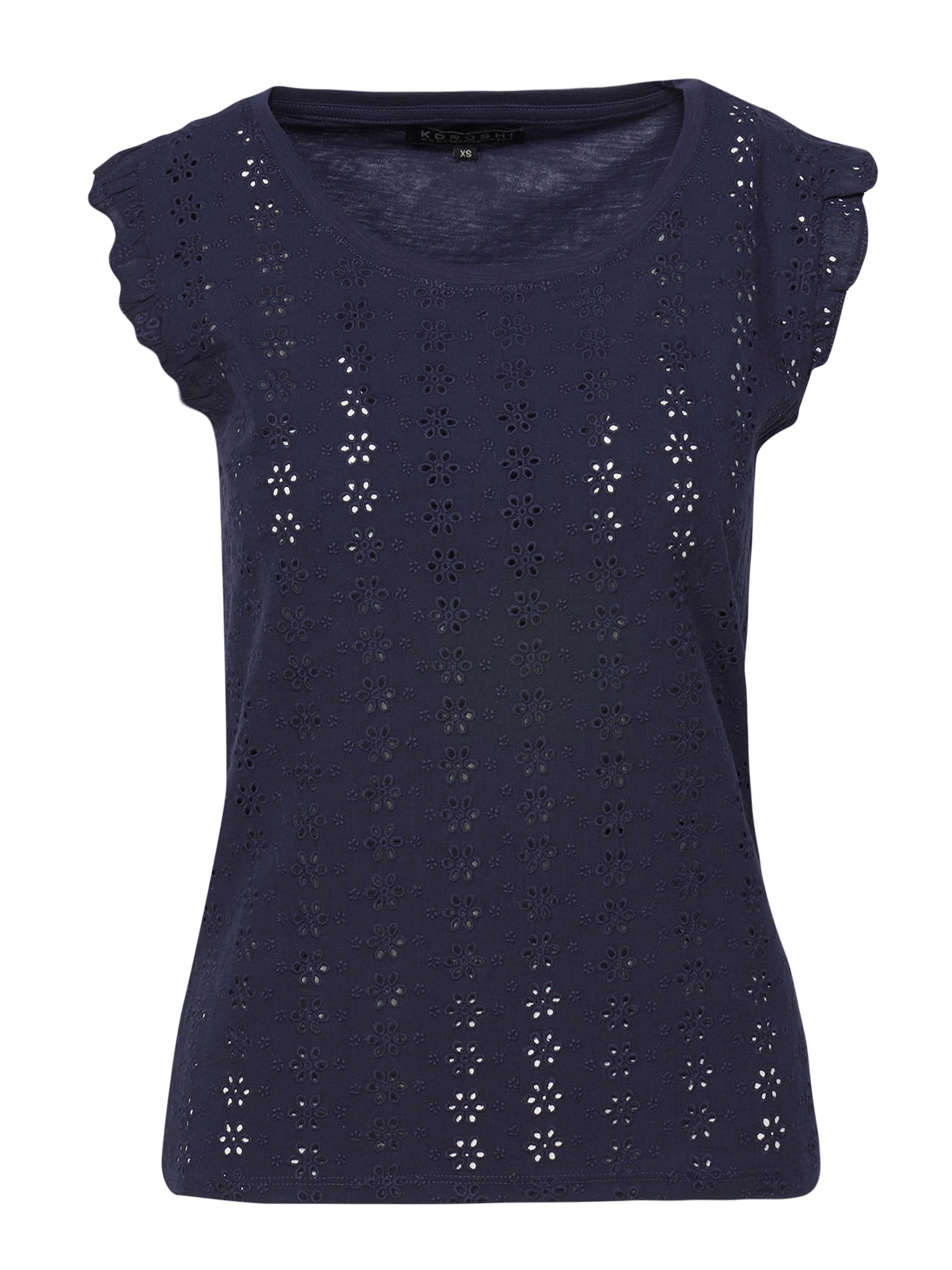 KOROSHI Топ в Синий: спереди