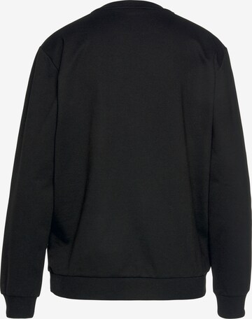 LASCANA Sweatshirt in Schwarz