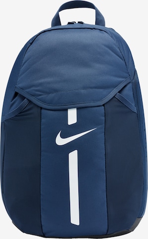 NIKE Sports Backpack 'Academy Team' in Blue: front